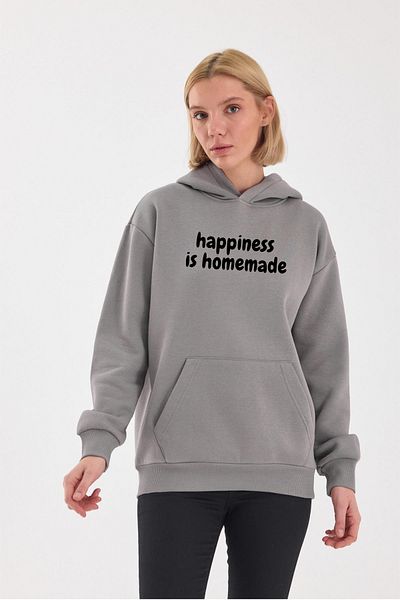 FİHA /2505-UNISEX BASKILI ΚΑΠΣΟΥΝ ΓΚΡΙ