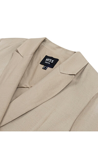 MISS IPEKYOL Keten karışımlı blazer