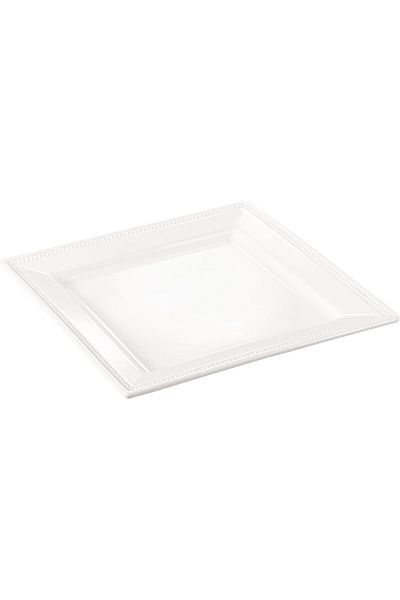 ORCHID 12.6" EMBOSSED SQUARE SERVING PLATE