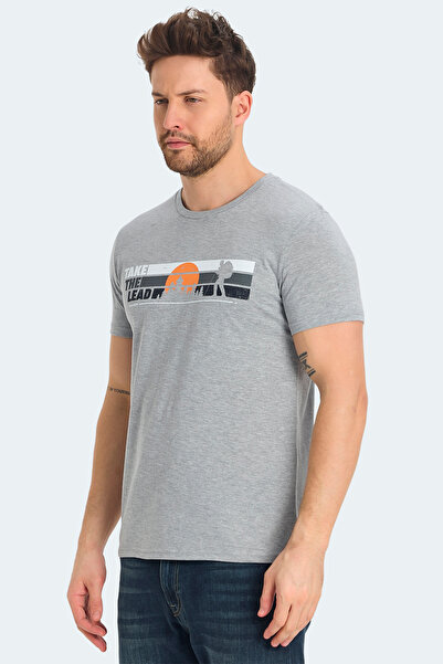 Slazenger Rasa Men's T-Shirt Gray Color