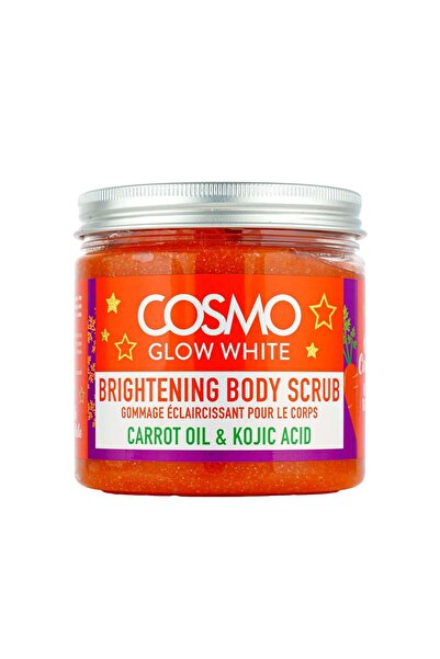 Cosmo مقشر الجسم المضيء المتوهج 475 مل بزيت الجزر وحمض الكوجيك للجنسين