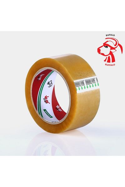 Ve-ge Buffalo Duct Tape 45mm X 100m Transparent Water Based Acrylic Non-Slip