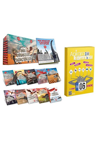Model Eğitim Yayınları 2. Sınıf Hikaye Seti Bir Dinazor Macerası + Deneme Set...