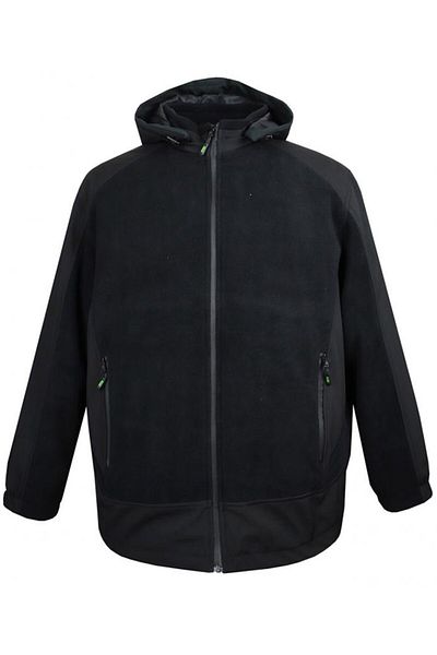 tambattal Ανδρικό παλτό Softshell Fleece Plus Size