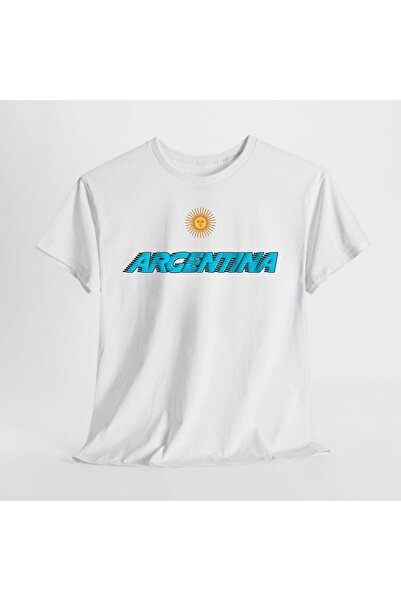 SARI ARGENTINA ARGENTINSKA ARMA MAJICA 100% PAMUK