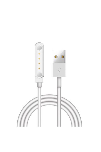 Nice For You 4 Pin 7.62 Mm Konnektör Akıllı Saatler Için Manyetik Şarj Kablosu