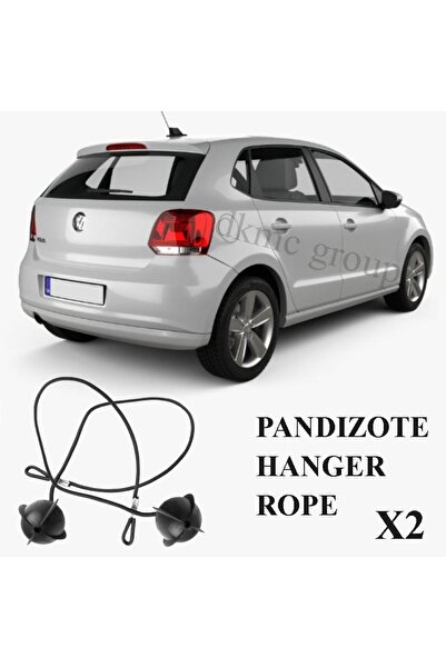VOLKSPAR POLO 2010-2013 MODEL ARASI UYUMLU BAGAJ PANDİZOTU İÇİN ASKI İPİ İKİL...