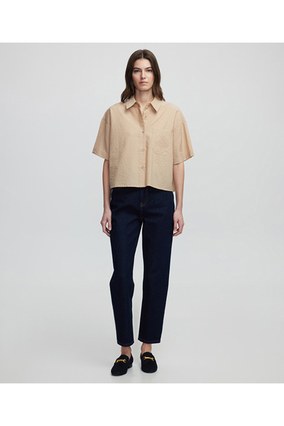 İpekyol Monogram Embroidered Shirt