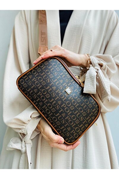 Just Polo A Kalite Kadın Kadın Kahverengi Çantası