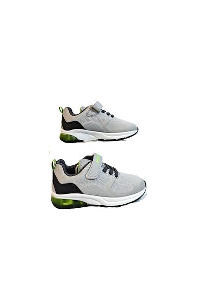 Kinetix Vanya Gray Velcro Boys' Sports Shoes