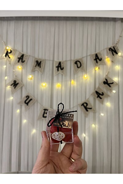 Verda Desing Hediyelik Hayırlı Ramazanları Notlu Kutulu Kırmızı Küçük Bubble ...