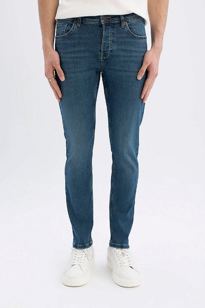 DeFacto Skinny Fit Normal Waist Extra Skinny Fit Leg Jean Παντελόνι B2570AX24SM