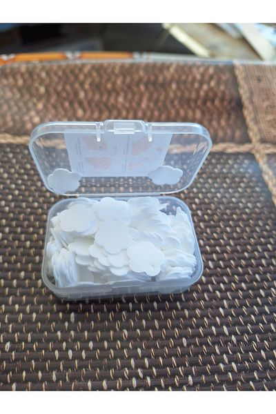 EMPA A V M 2 Pack of 100 White Color Small Bag Size Star Hand Soap