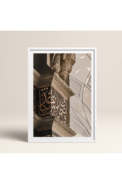 HOMEPACK Pictură cu un singur cadru din lemn Pictură poster dintr-o bucată TK/1180
