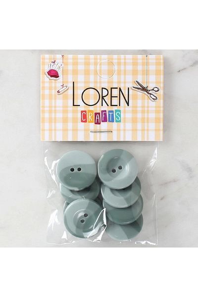 adshome Loren Crafts 8 Button Green - 1138