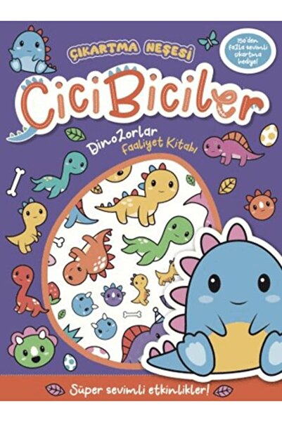 Beta Kids Yayınları كتاب أنشطة الديناصورات Cicibiciler
