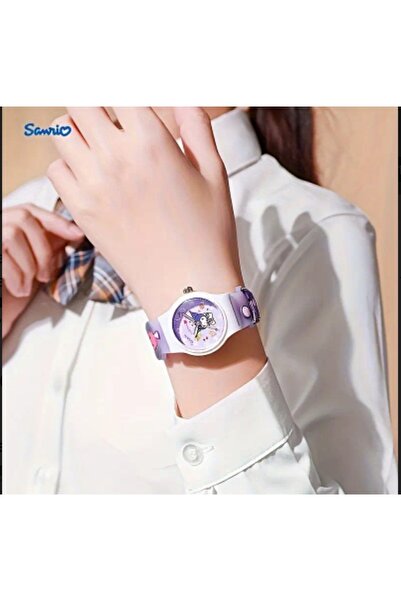 BBS Sanrio Cinnamoroll Kuromi My Melodi Hello Kitty Tarçın Rulosu Kol Saati (...