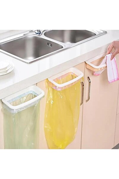 jetfast Portable Garbage Bag Holder Organizer Apparatus 1 Piece That Can Be Attached to the Cabinet Door