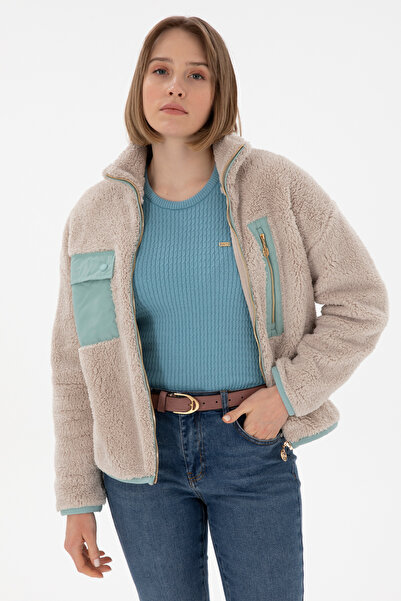 U.S. Polo Assn. سترة حجرية نسائية 50292391 -VR049