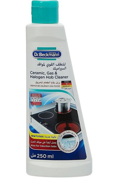 Dr.Beckmann Dr. Beckmann Ceramics, Gas & Halogen Hob Cleaner - Removes Burnt on Food - 250ml