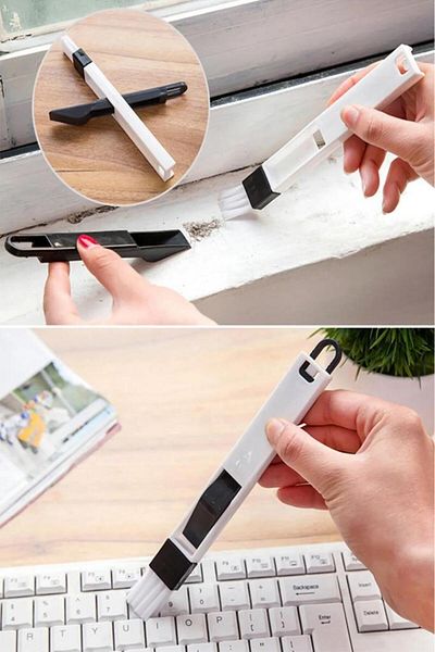 jetfast 2 Pcs Multifunction Computer Keyboard, Window Cooker Cleaning and Dust Belt