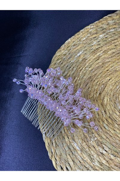 ERYA aksesuar Handmade Scalloped Bridal, Engagement, Wedding, Hair Accessory Bridal Crown
