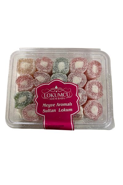 Lokumcu Adem Baba Fruit Flavored Sultan Delight 360 g