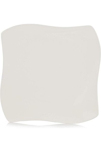 Symphony Wave Plate, 24 X 2.5 Cm - White