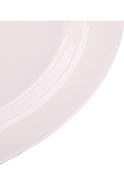 AKDC M/Mine Oval Plate L(25cm) xW(33cm) xH(3cm) White