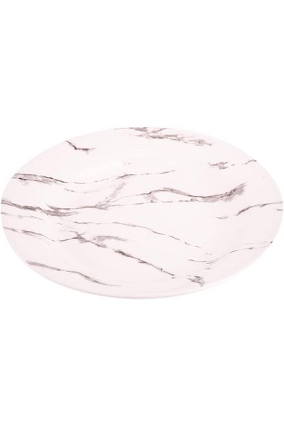 AKDC DINEWELL M/MINE SOUP PLATE 27CMX27CMX3CM White
