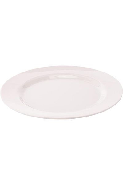 AKDC DINNER PLATE 20CMX20CMX2CM white pearl