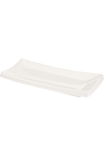Symphony Oblong Sushi Plate Sy4057,White