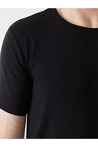 LC Waikiki Ανδρικό T-Shirt από βαμβακερό χτενισμένο λαιμό