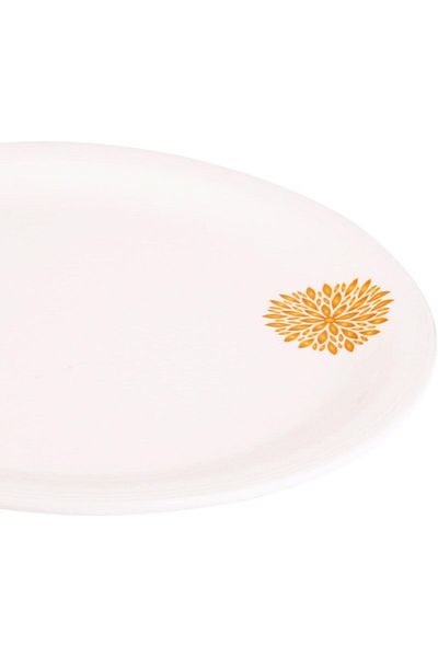 AKDC M/Mine Dinner Plate L(27cm) xW(27cm) xH(2cm) White