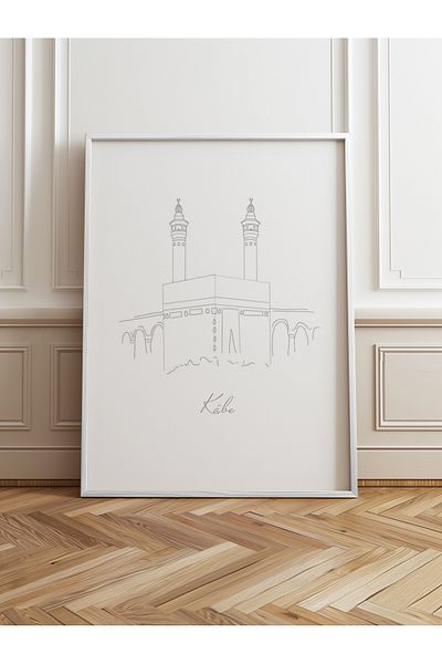 HOMEPACK Single Wooden Framed Painting One Piece Poster Painting Tk/1207