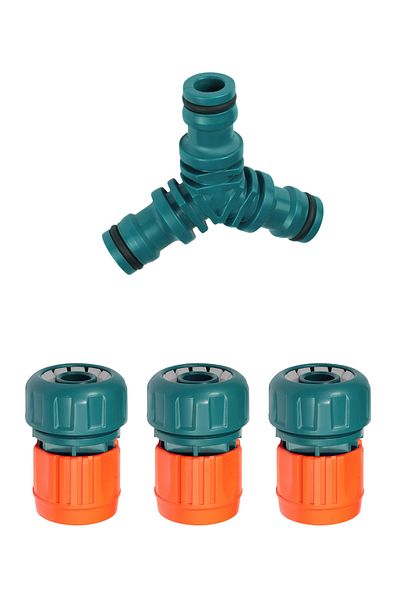 Nartan 3/4" 3 Jack Hose Connection Kit
