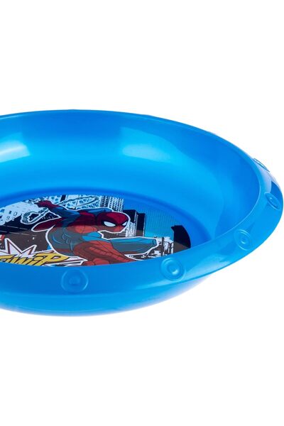 AKDC SNACK PLATE SPIDERMAN 16CMX16CMX3CM Multicoloured