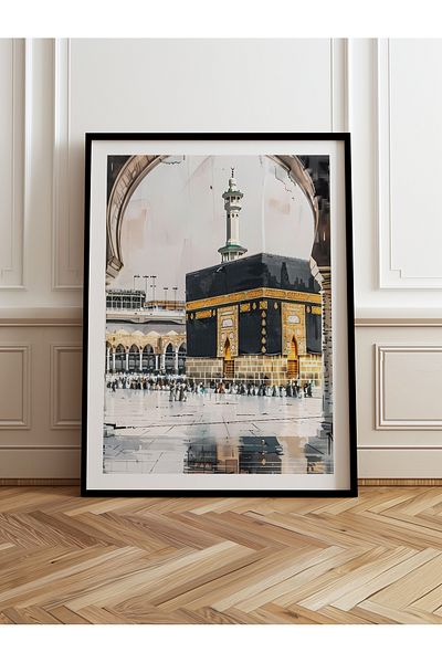 HOMEPACK Pictură cu un singur cadru din lemn Pictură poster dintr-o bucată TK/1215