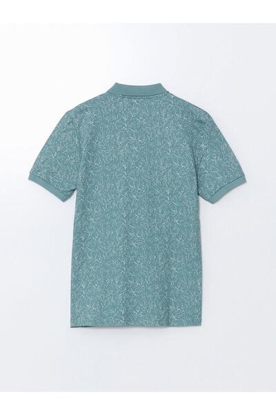 LC Waikiki Ανδρικό μπλουζάκι Polo με κοντό μανίκι με σχέδιο