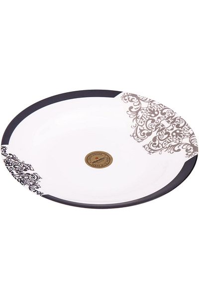AKDC DINEWELL M/MINE SOUP PLATE 23CMX23CMX3CM Multicolour
