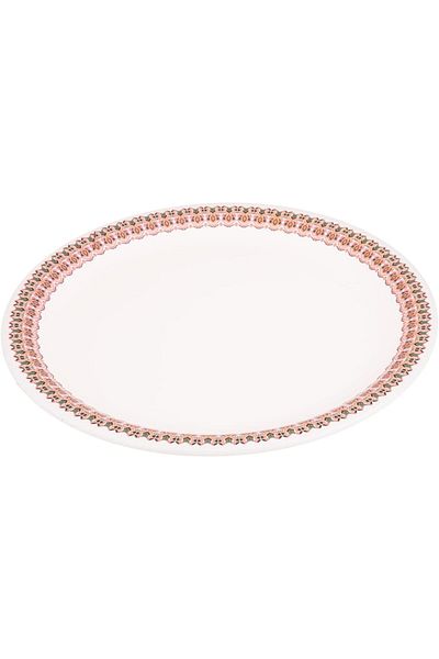 AKDC Amber M/Mine Dinner Plate L(28cm) xW(28cm) xH(2cm) White