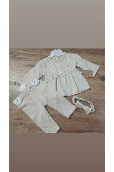 Wogi Basıc Kız Bebek Alt-Üst Takım