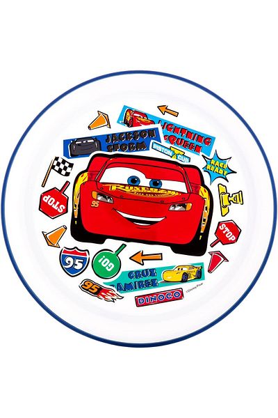 AKDC CARS PLATE 20CMX20CMX2CM Multicoloured