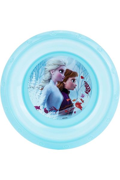 AKDC SNACK PLATE FROZEN 16CMX16CMX3CM Blue