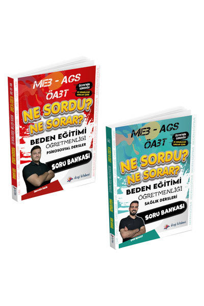 Dizgi Kitap 2025 Meb Ags ÖABT Beden Eğitimi Ne Sordu Ne Sorar Psikososyal ve ...