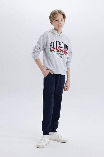 DeFacto Gray - Navy Blue Boy's Under-Top Suit D9798A8/Gr400