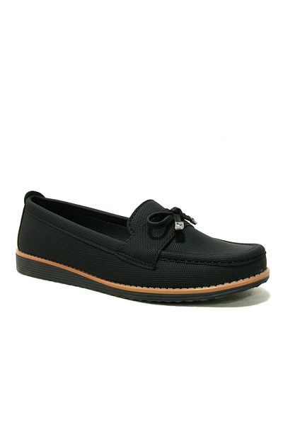 Wanetti Black 4 Point Comfort Anatomical Shoes