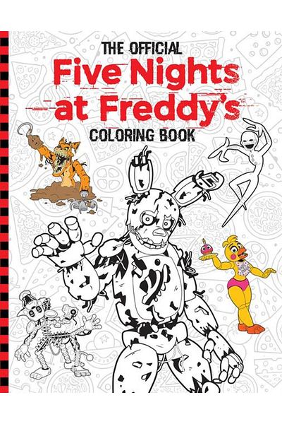 Scholastic Official Five Nights at Freddy's Coloring Book