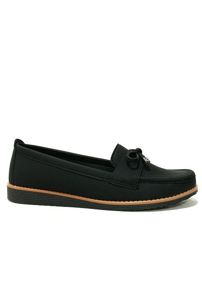 Wanetti Black 4 Point Comfort Anatomical Shoes