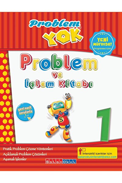 Salan Yayınları 1. Sınıf Problem ve İşlem Kitabı